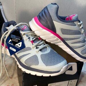 Fila Womens Memory Cryptonic 3 Athletic Sneakers Size 8.5 CoolMax Technology Blu